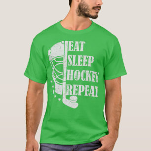 Camiseta Coma o Hockey com Sono Repetir 1