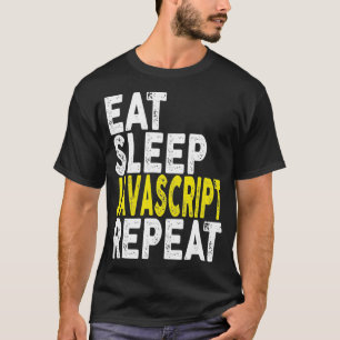 Camiseta Coma o Javascript    RepeatCoder Programmer Tee