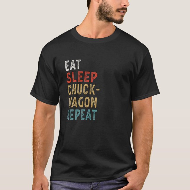 Camiseta Coma O Jogador Engraçado Gi Do Jogador De Chuckwag (Frente)
