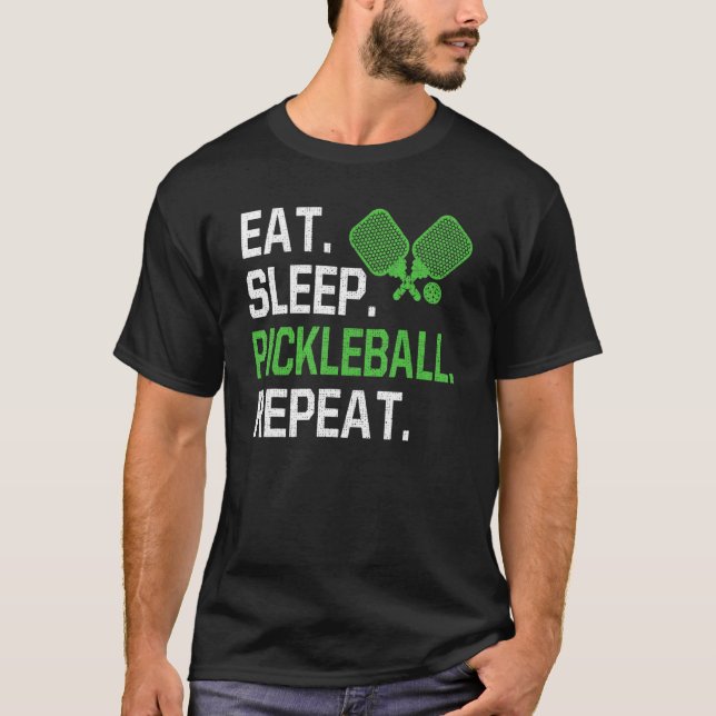 Camiseta Coma o Jogo de Dissipação Repetir Jogo de Dissipaç (Frente)