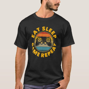 Camiseta Coma O Jogo De Sono Repete As Cotações Legal De Jo
