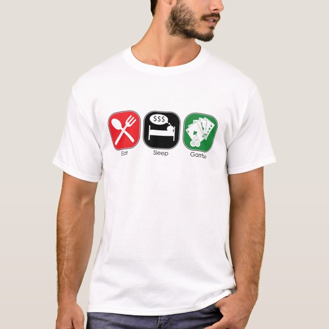 Camiseta Coma o jogo do sono (Frente)