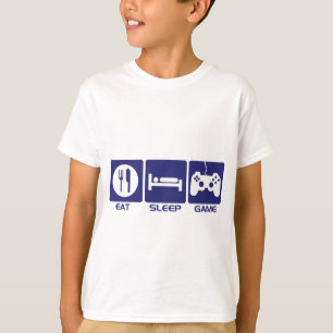 Camiseta Coma o jogo do sono - video games do geek do Gamer