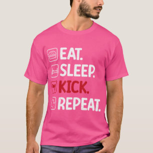 Camiseta Coma o Kick Repetir Kung Fu