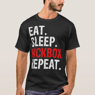 Camiseta Coma o Kickbox de Repetição do Kick Boxing Gift