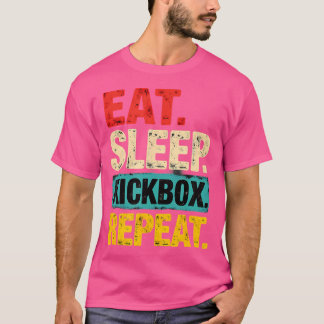 Camiseta Coma o Kickbox Repetir Kickboxer Mma Boxer