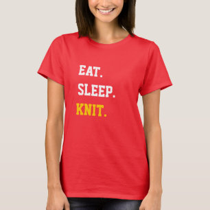 Camiseta Coma o kit de dormir