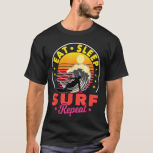 Camiseta Coma o kit Gift Gift do Kitesurfer Repetit do Surf
