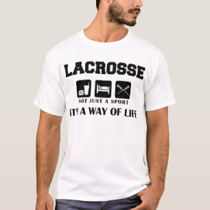 Camiseta Coma o Lacrosse do jogo do sono