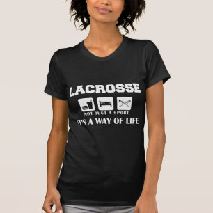 Camiseta Coma o Lacrosse do jogo do sono