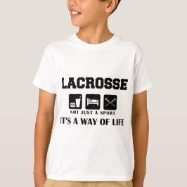 Camiseta Coma o Lacrosse do jogo do sono