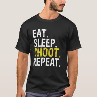 Camiseta Coma o Presente do Disparo para Repetição de Dispa