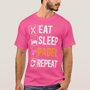 Camiseta Coma o reprodutor de pântano Tênis Padel Tênis