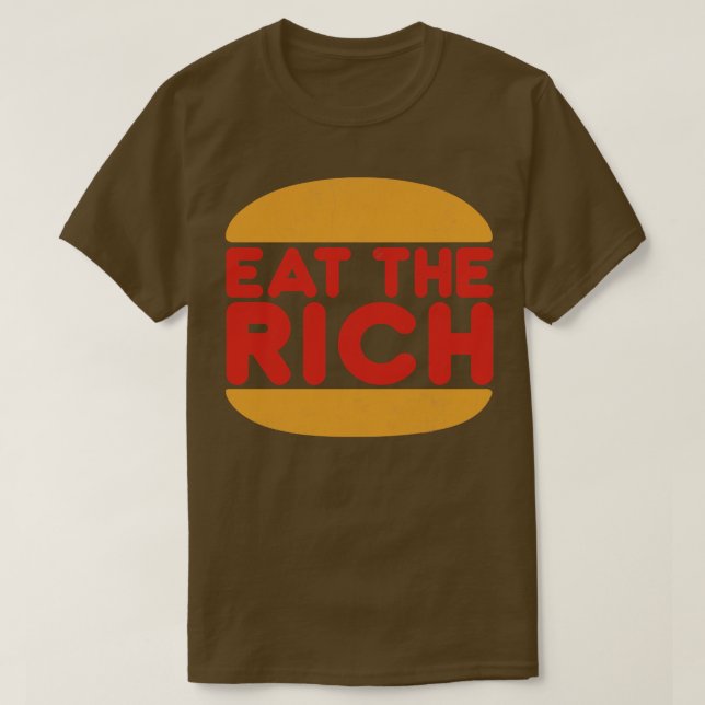 Camiseta Coma O Rico 1 (Frente do Design)