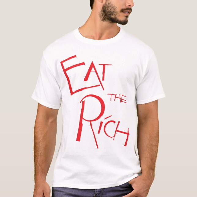 Camiseta COMA O RICO Unisex (Frente)