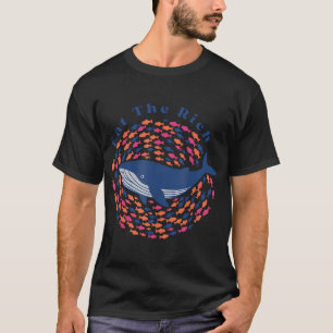 Camiseta Coma o Rique Baleia & Peixe Pequeno - Justiça Soci