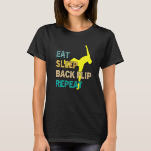 Camiseta Coma o Sacudir traseiro do repouso Repetir a Barra