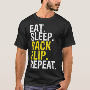 Camiseta Coma o Sacudir traseiro do repouso repita a ginás