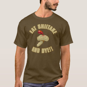 Camiseta Coma o Shiitake e a tintura