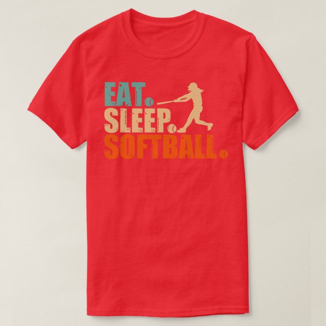 Camiseta Coma o Softball (Frente do Design)