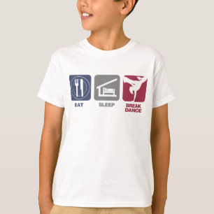 Camiseta Coma o sono Breakdance - menina