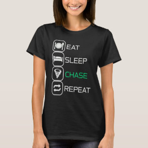 Camiseta Coma o sono Chase Repetir