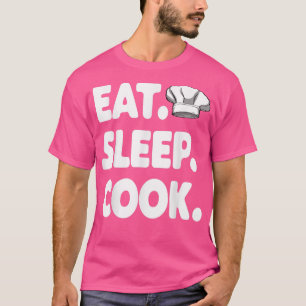 Camiseta Coma o sono Cook s Chef Assar Tee Women Cozinhar