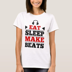 Camiseta Coma o sono fazem batidas