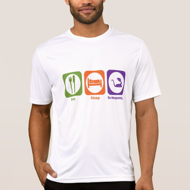 Camiseta Coma o sono fazem o Herpetology (Frente)