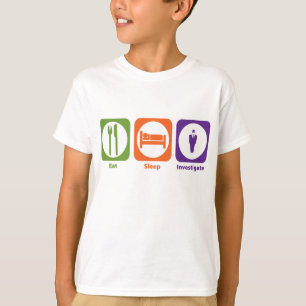 Camiseta Coma o sono investigam