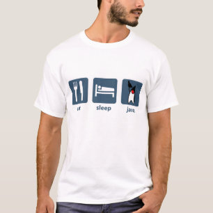 Camiseta Coma o sono Java