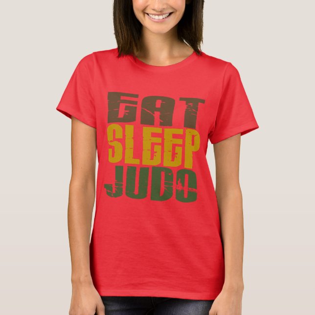 Camiseta Coma o sono Judo 1 (Frente)
