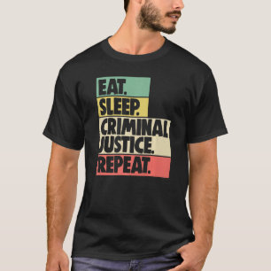 Camiseta Coma o sono Justiça criminal repete Tribunal de Mu