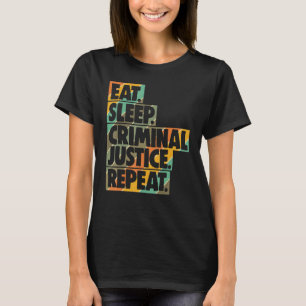 Camiseta Coma o sono Justiça criminal repete Tribunal de Mu