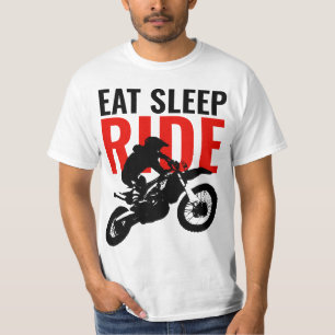 Camiseta Coma o sono Motocross Motocross Pop Art