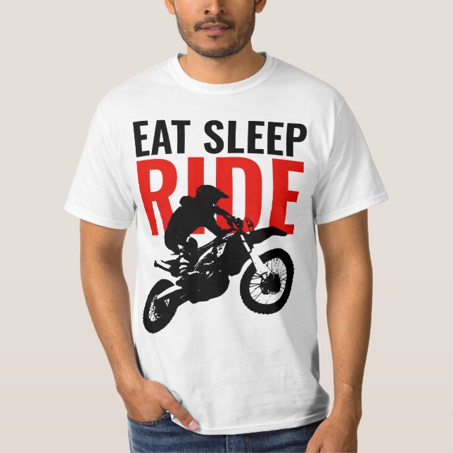 Camiseta Coma o sono Motocross Motocross Pop Art (Frente)