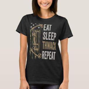 Camiseta Coma O Sono Repetir As Mulheres Meninas Caçando De