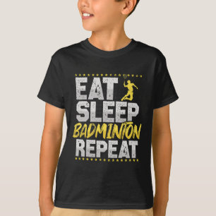 Camiseta Coma o sono Repetir Badminton Hob