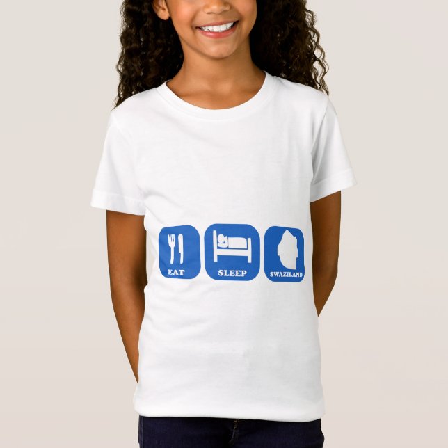 Camiseta Coma o sono Suazilândia (Frente)