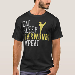 Camiseta Coma o sono Taekwondo Repete Taekwondo 1