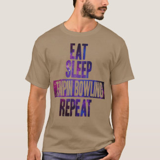 Camiseta Coma o sono Tenpin Boliche Repetir T