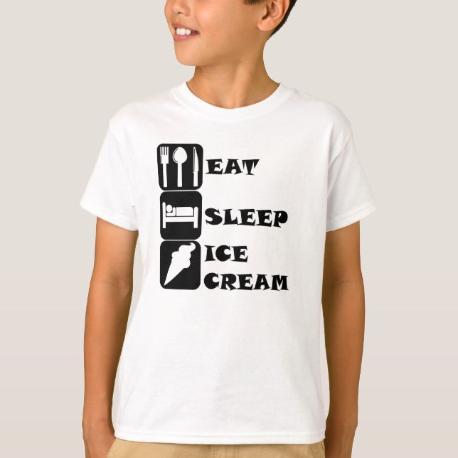 Camiseta Coma o Sorvete de latência (Frente)