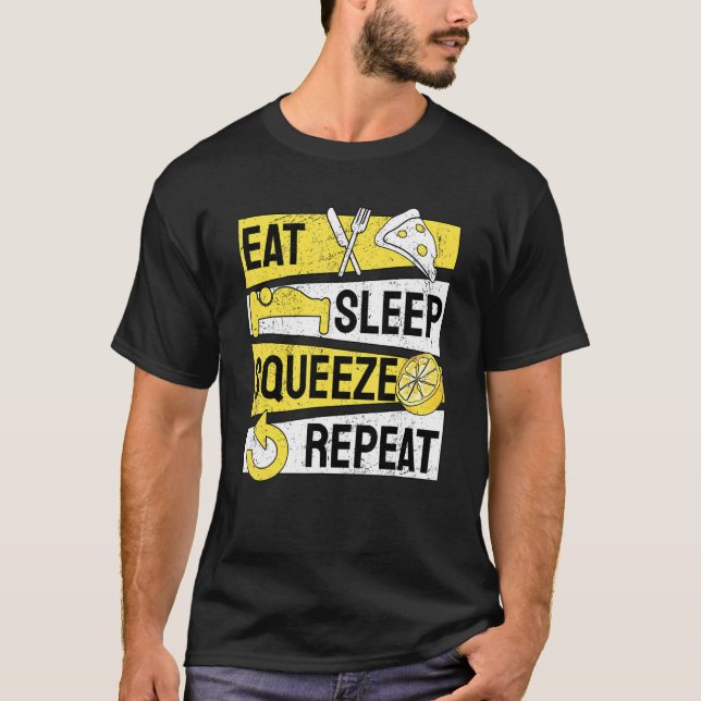 Camiseta Coma o suporte de Lemonade Repetição de Aperte o S (Frente)