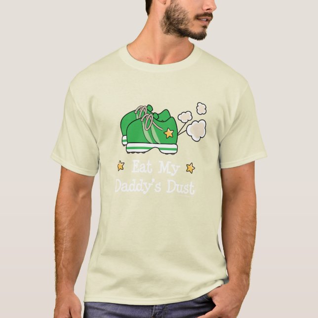 Camiseta Coma o t-shirt da criança do preto da poeira do (Frente)