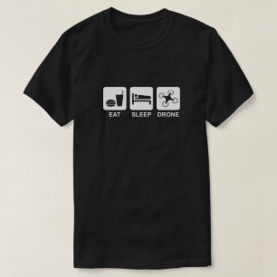 Camiseta Coma o t-shirt do zangão do sono
