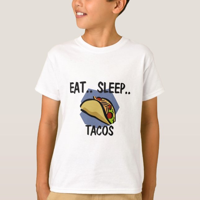 Camiseta Coma o TACOS do sono (Frente)