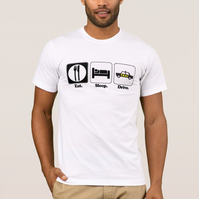 Camiseta coma o táxi do sono (Frente)