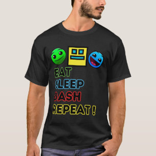 Camiseta Coma O Travamento Do Sono Repetir A Geometria Do J