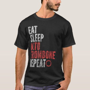 Camiseta Coma o Trombone Alto no Sono Repetir