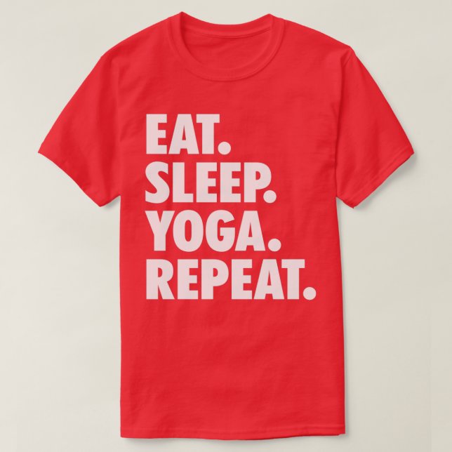 Camiseta Coma o Yoga do Sono 3 (Frente do Design)